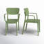 Chaise d'appoint empilable pour patio Farrah-977336505
