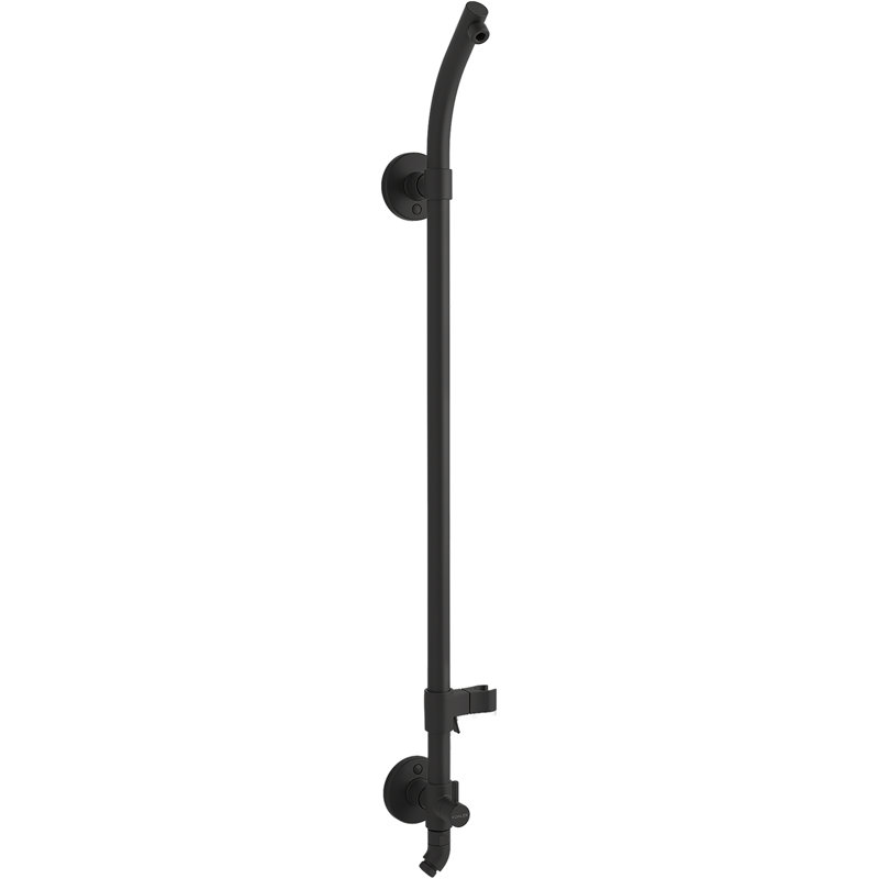 Hydrorail -S Bath and Shower Column, Matte Black