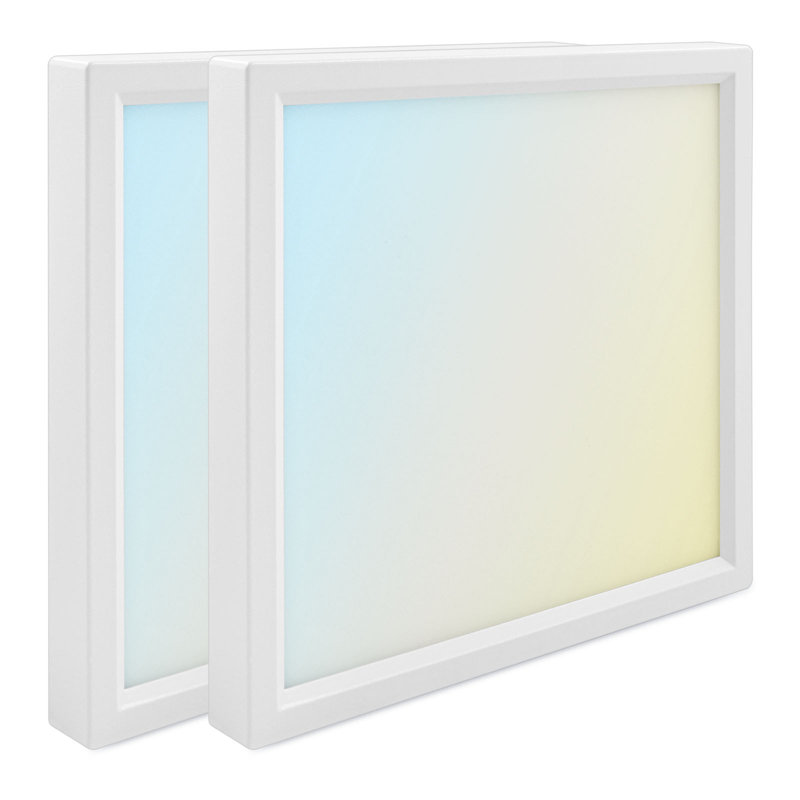 LED Flush Mount, White