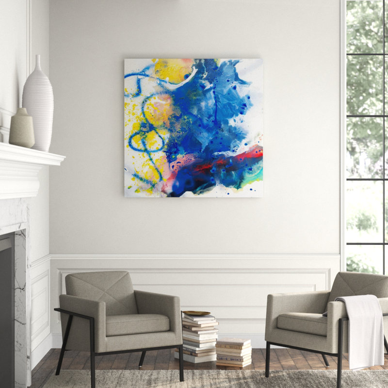 Citrine Print by John Beard, 48" H x 48" W x 1.5" D, Unframed Canvas