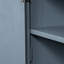 Élégante armoire bleu marine pour l'entrée. + Placage de pin, espace de rangement spacieux, espace de vie à options réglables. Structure robuste, tablettes-338490293