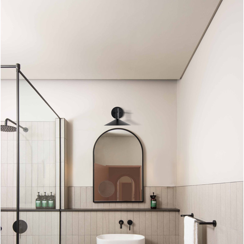 Vicente - 10 Inch LED Wall Sconce - 3K/4K/5K CCT Selectable, Matte Black, Matte Black