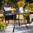 Sutiya 4 - Person Patio Dining Set with Round Table , Cushions Included