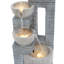 Outdoor Fountain with Lights