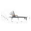 Chaise longue Oaxton