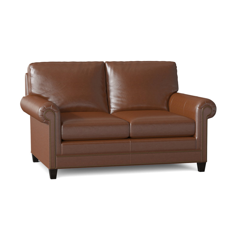 Raylen Leather Loveseat