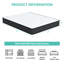 Matelas moyen en mousse viscoélastique 8 "Costway-67822887