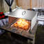 64.5cm x 64.5cm Rectangle Stainless Steel Fire Pit Lid