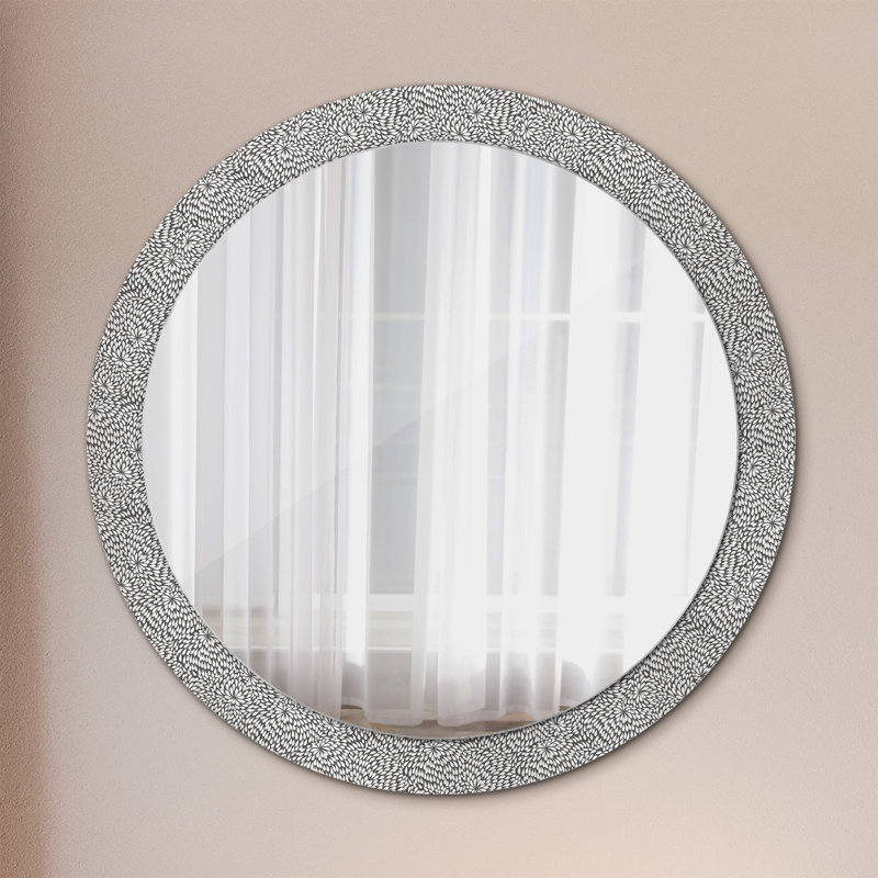 Huldar Glass Flat Wall Mirror