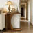 End Table,C-Shaped Nightstand,Couch Table,Sofa Side Table