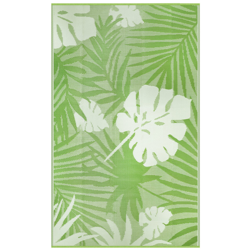 Outdoor Rug Waterproof Reversible Plastic Straw Camping Rugs for Outside RV, Patio,Deck, Rectangle 9' x 12'
