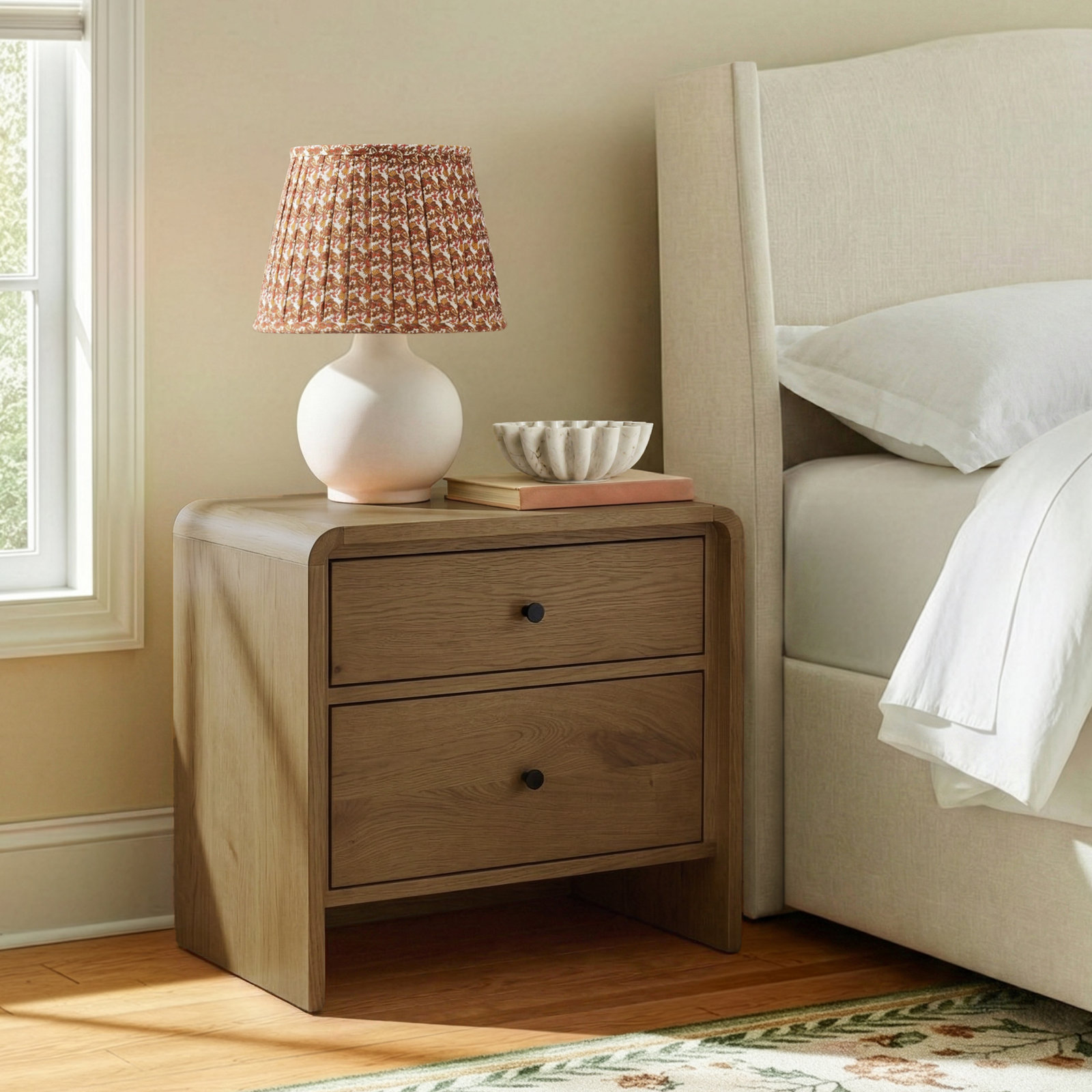 Branden Oak Nightstand