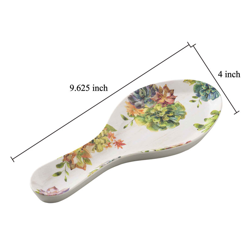 Melamine Oval Spoon Rest