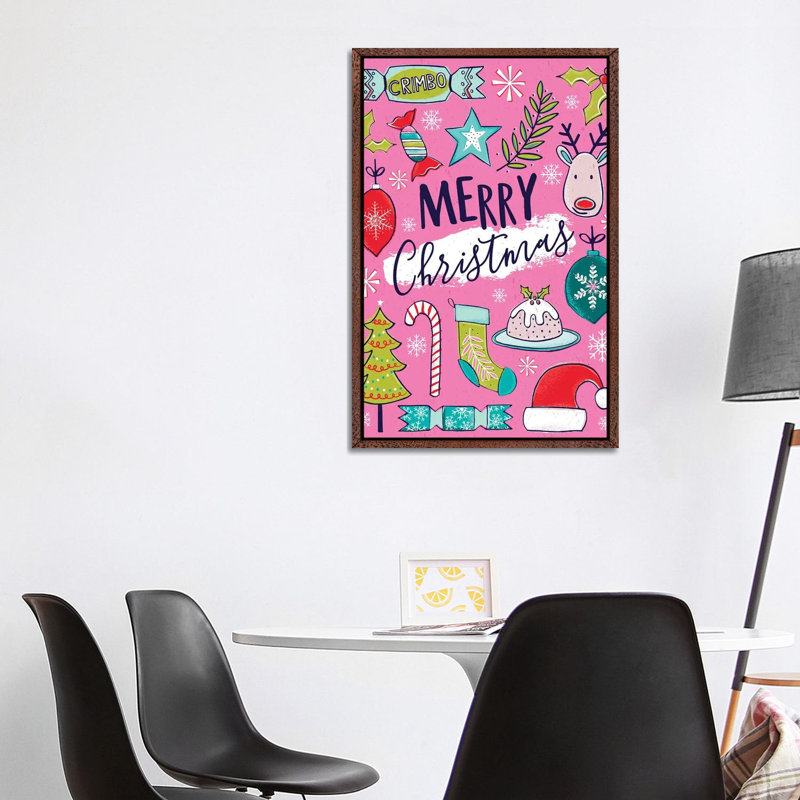 Festive Delights II by Sarah Callis - Gallery-Giclée on Canvas, Classic Wood Floater Framed, 101.6 cm H x 66.04 cm W