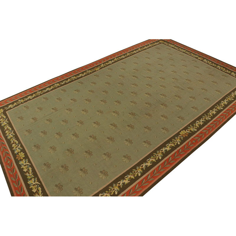 One-of-a-Kind Rectangle 11'2" X 18'1" Hand Knotted Area Rug