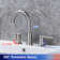Widespread 2-handle Bathroom Faucet with Drain Assembly