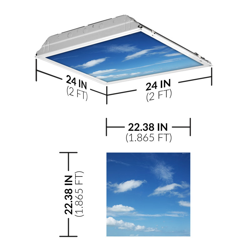 Couvre-lumière décoratif flexible clouds