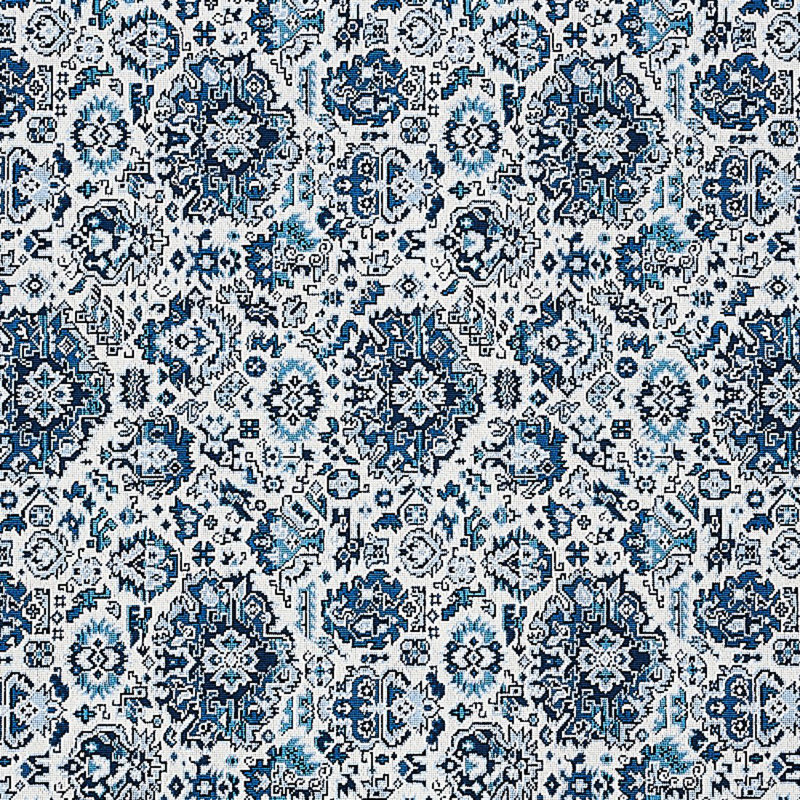 Pallay Épinglé Fabric, Porcelain on Ivory