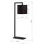 Lampe de table à culot cylindrique en métal-744578624