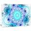 «Turquoise Wavy Curves and Circles», impression-20864657-35109365