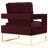 Isabel Velvet Armchair-1485629833