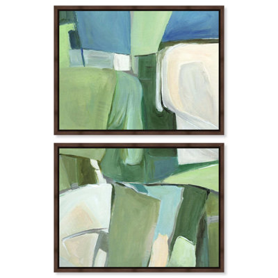 Quiet Hills II - Ira Colmeva Wadebridge Large 2 Piece Canvas Print by Art Remedy, Gallery Wrapped, 40 x 30