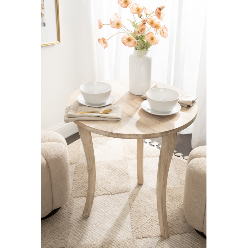 Table d'entrée Mariona, Naturel/brun clair