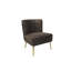 Chaise d'appoint capitonnée 28 po-312904353