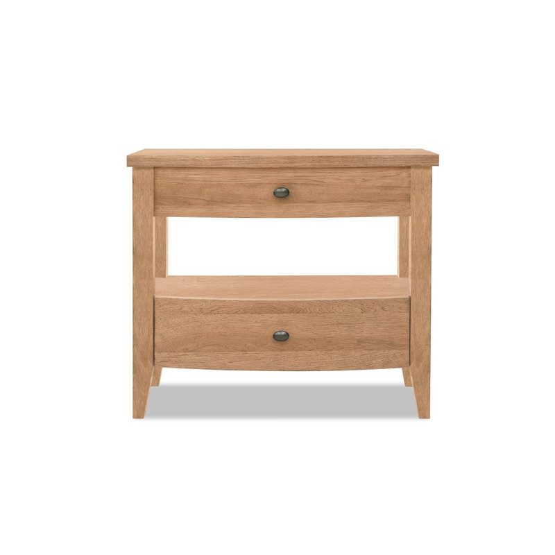Table de chevet Mya, Brun clair