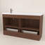Meuble-lavabo autoportant 59 po avec lavabo droit en acrylique renforcé Monterey-6087667-4094930