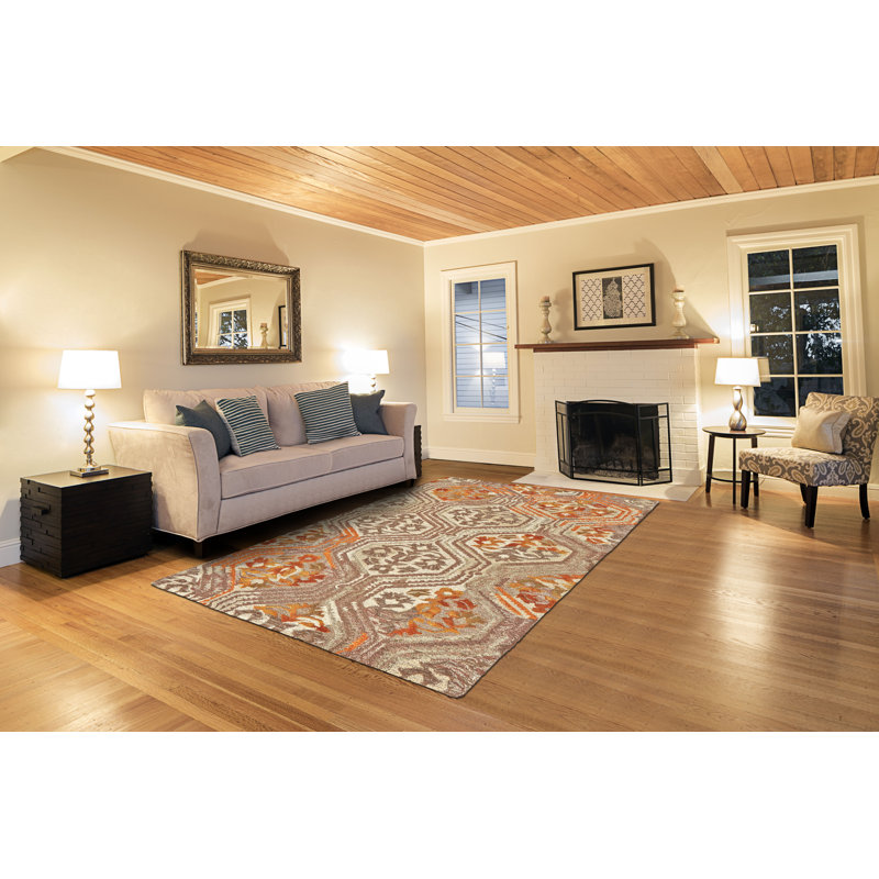 Performance Geometric Indoor Rug, Rectangle 8'6" x 11'6"
