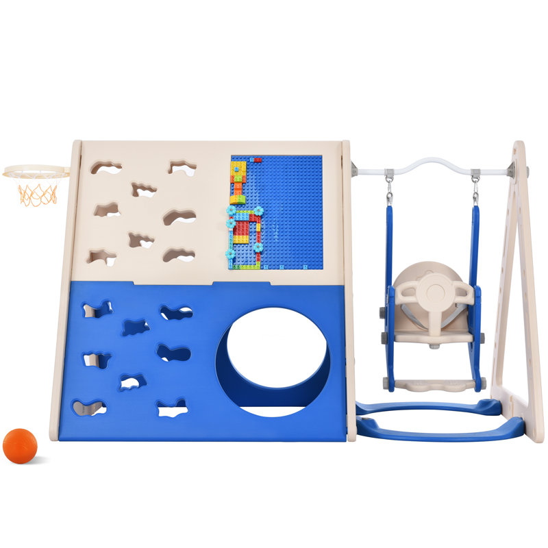 Gerhard Zoomie Kids 189cm W Vinyl Climber, Blue