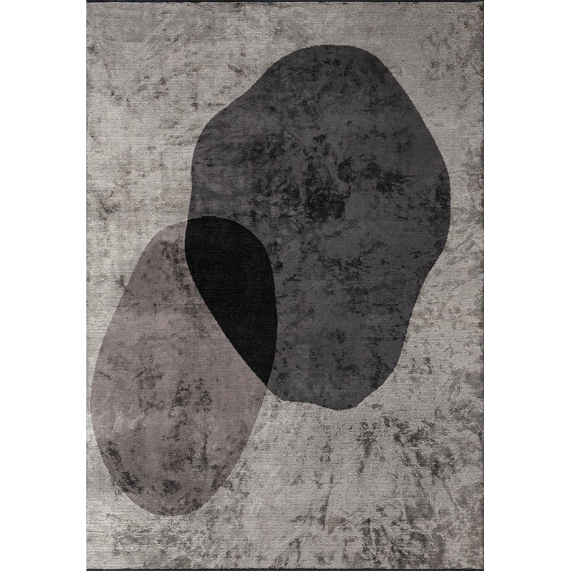 Cercle oblong organique postmoderne, Rectangle 6 pi 7 po x 8 pi 3 po