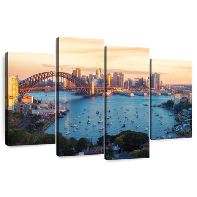Vue panoramique sur le port de Sydney, Sireci