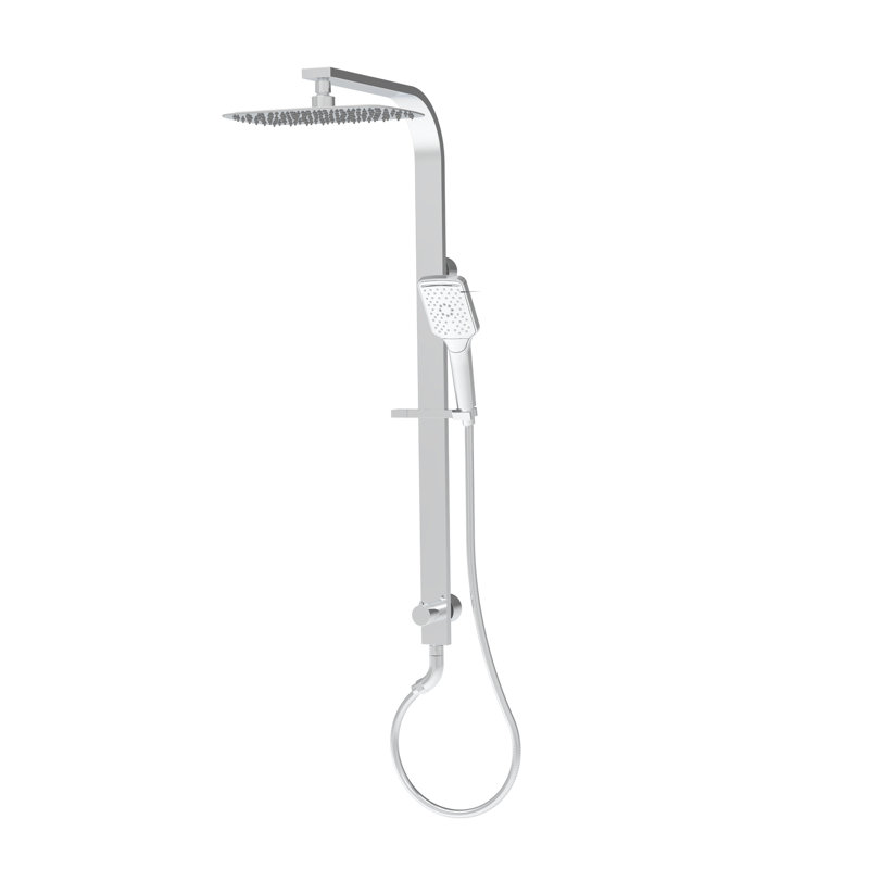 Système de douche complet à pression équilibrée Monte Carlo 2,5 GPM, Chrome