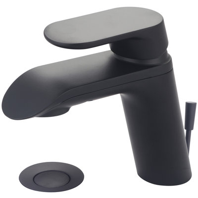 I1 Single-handle Bathroom Faucet with Drain Assembly