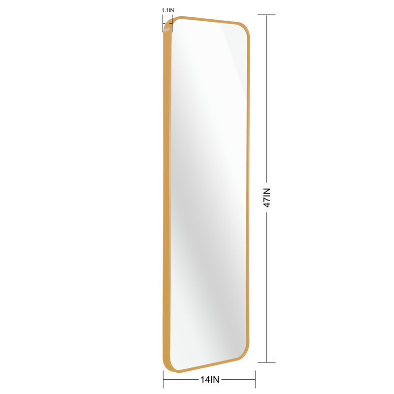 Miroir Clorinde, Or
