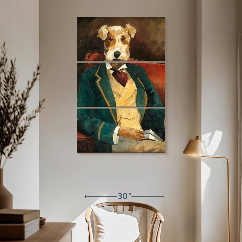 Brampt Edgar Allen Paw, 65" H x 42" W