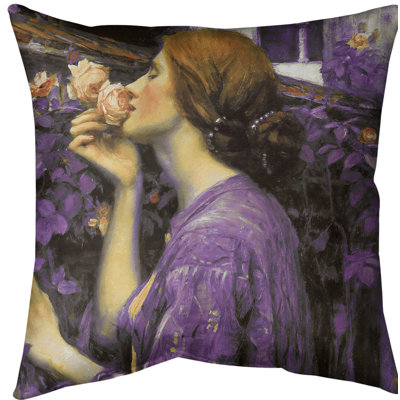John William Waterhouse Reversible Pillow Cover