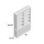 Bibliothèque de rangement Guildford 86,61 po H x 64,96 po L-50906520