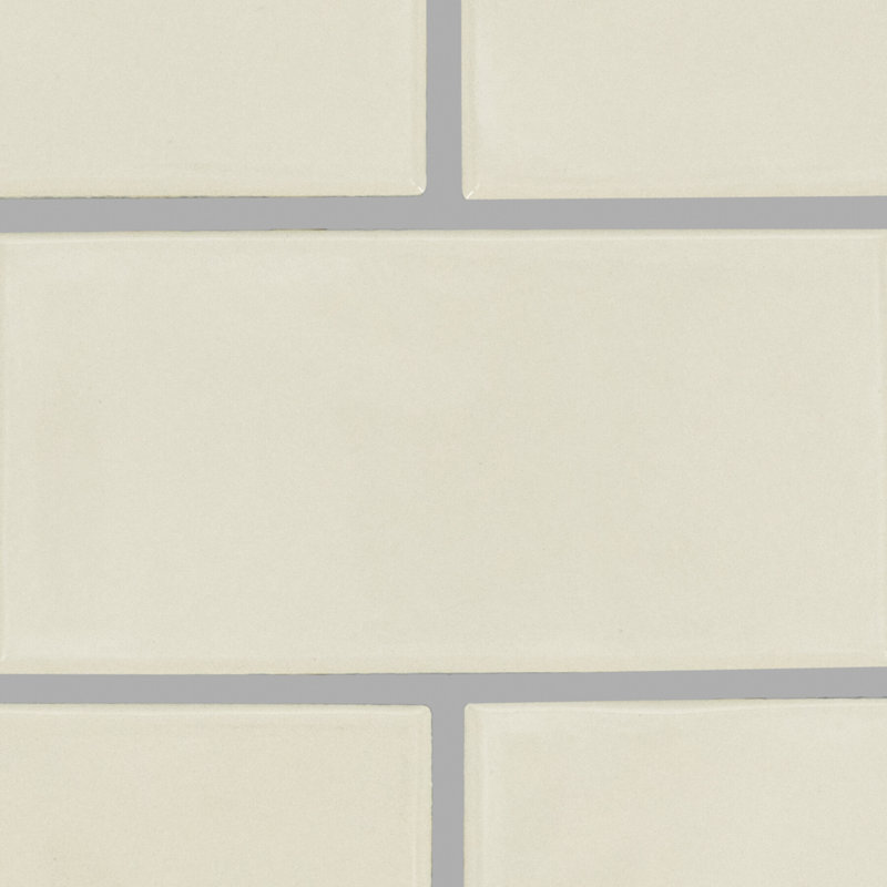 Itona Tile 2 x 4 Ceramic Brick-Joint Mosaic Tile (12 PC Per Carton) (9.96 SQFT Per Carton), Nordic Sand