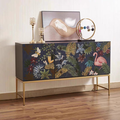 59in Retro Painted Sideboard
