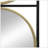 Eclectic Styling Metal Beaded Wall Mirror With Contemporary Design For Bedroom,Liveroom & Entryway
