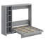 Lit escamotable mural avec tablettes Murphy-1355837140-1355837139