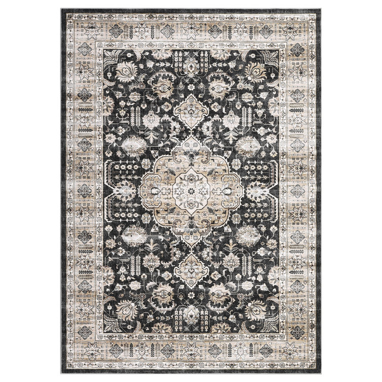 Pascarella Washable Area Rug with Non-Slip Backing