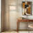 Montage Modern 60 in. Unique Standing Mid Century Modern Floor Lamp with Fabric Drum Shade - LED Bul-954732194-1038233513