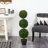Boxwood Triple Ball Topiary Tree-1920586322