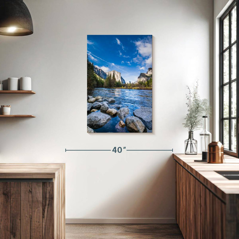Rivière Alvord à Yosemite, H 36 po x l 24 po