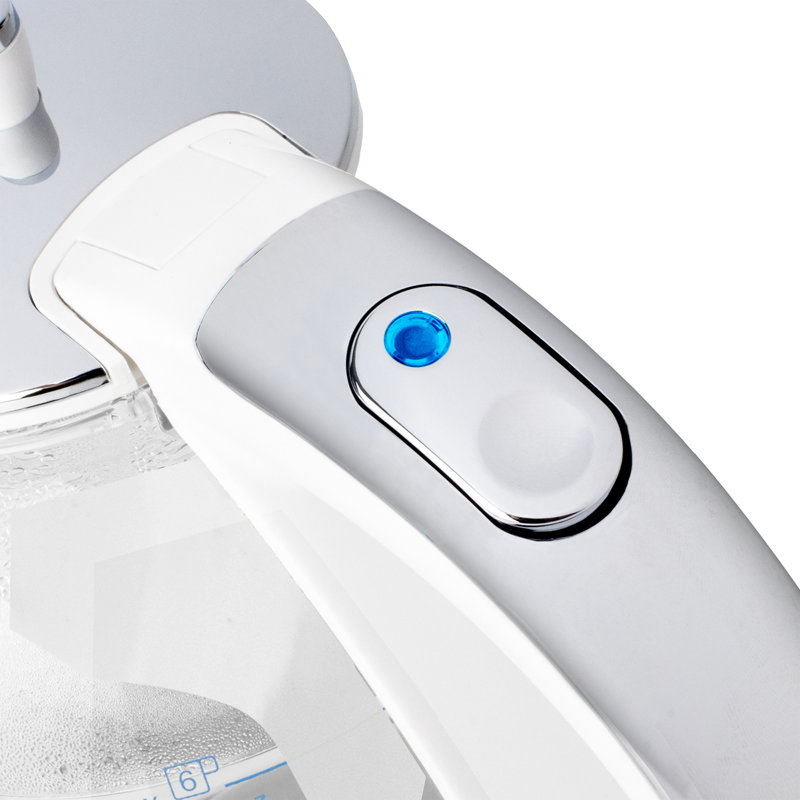 Capresso H2O Rapid Boil Glass Tea Kettle