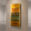 Warhol Superficial Person par Gregory Constantine, œuvre murale en métal, 30,5 x 61 cm-717962699